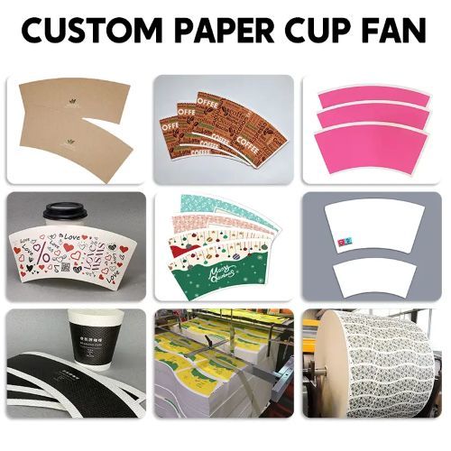 Haet Insulation Coated PE Blank Paper Cup Raw Material Fans Food Grade