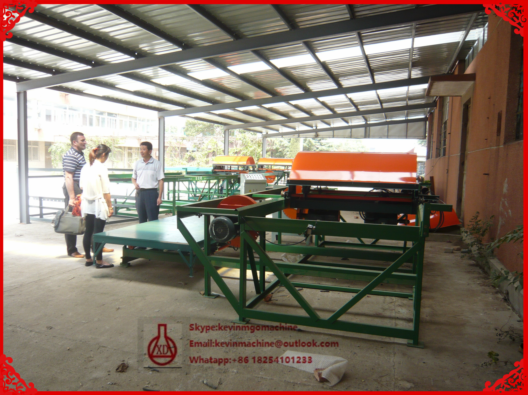 Roof Sheet Forming Machine , Mgo Hollow Sandwich Wall Panel Manufacturing Equipment