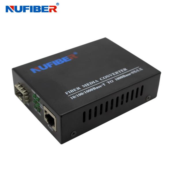 OEM Gigabit SFP Media Converter 10/100/1000Mbps RJ45 to SFP Slot Optical