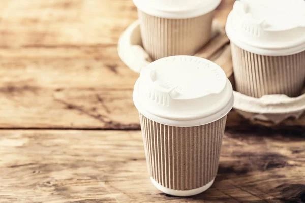 Triple Wall Paper Cup And Coffee To Go Disposable High-quality Triple Layers Ripple Wall Paper Coffee Cup
