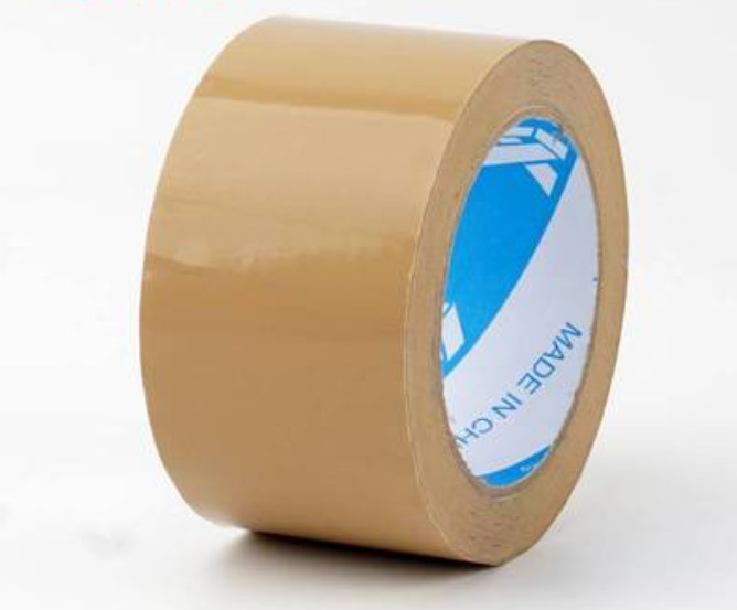 Earthy Brown/Light Brown Color High Adhesive Power Brown Bopp Parcel Packing Tape For Carton Sealing Tape