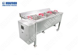 China Food Grade Potato Chips Snacks Frying Machine , Large Automatic Donut Fryer wholesale