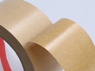 White Kraft Color Hot Melt Adhesive Tape 20m-50m Length Range For Packaging Solution