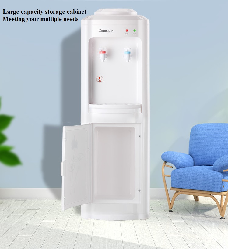 Electric Power Source Vertical Drinking Water Dispenser with App-Controlled Function