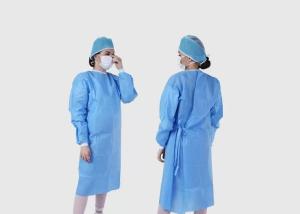China Chemical Industy /Hospital Foldable Disposable Surgical Gown Eco Friendly wholesale