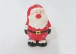 Santa Claus Ceramic Candle Holders Strong Dolomite Christmas Wax Holder