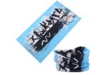 Blue Baskeball Sports UV Headwear 25*50 CM Polyester Headscarf