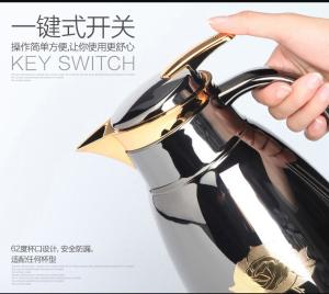 China Luxury Coffee Vacuum Food Grade Stainless Steel Thermos Pot Home Insulation wholesale