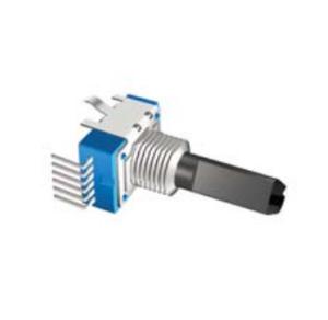 China rotary potentiometer, carbon potentiometer, 11mm potentiometer with insulated shaft, wholesale