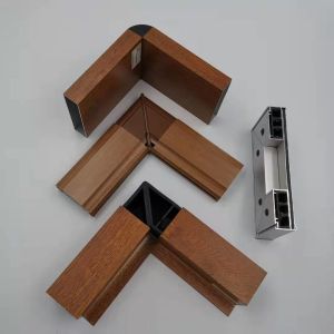 Egypt Israel Aluminium Kitchen Profiles 10mm Aluminum Extrusion