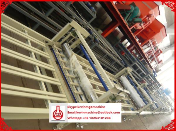 High Compactness Sandwich Panel Line , Double Drive Lightweight Wall Panel