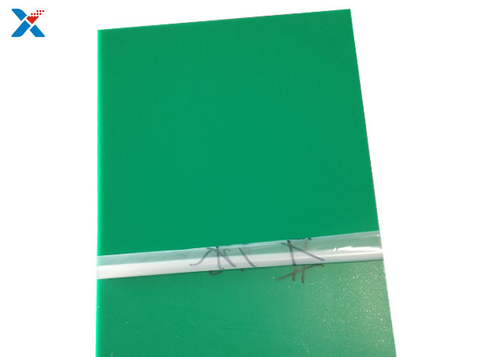 Green Extruded Coloured Acrylic Sheet Board Customized Cutting