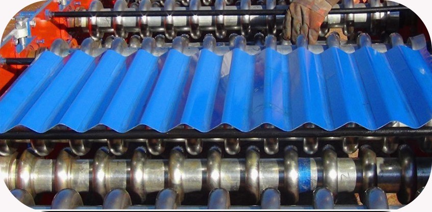 durable corrugated arc roof machine