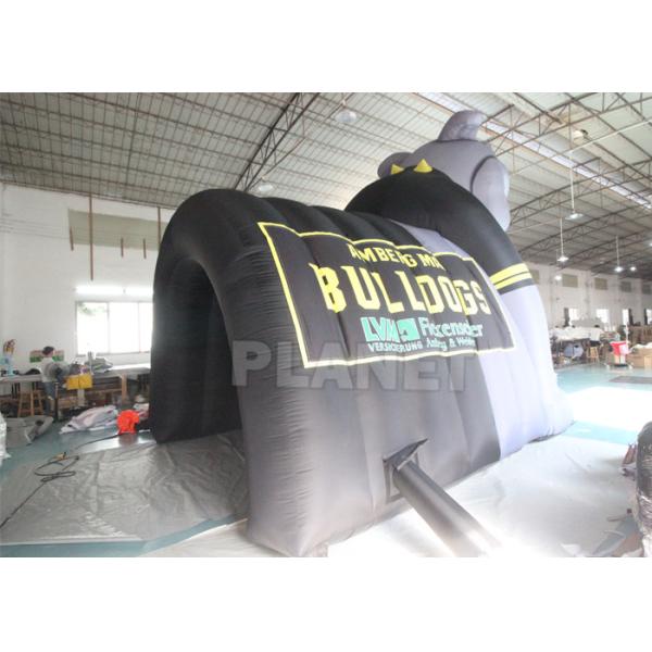 Bulldog Inflatable Tunnel Tent Customized Football Inflatable Tunnel For Advertising Inflatable Tunnel Channel For Event