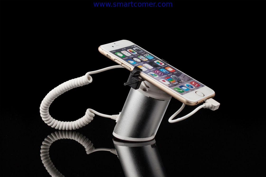 COMER anti-theft gripper for moible phone displays security alarm desk display cable locking mount