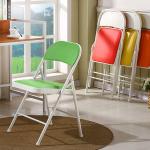 Outdoor Wedding Party Folding Chair Stackable Vinyl Chaise Pliante for Outdoor