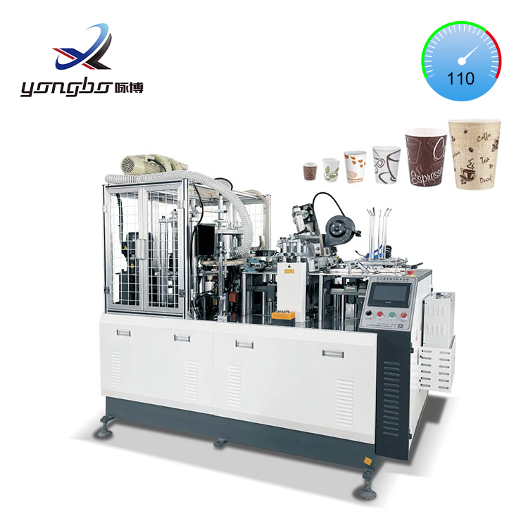 Manufacturers Disposable Paper Cup Making Machine Automatic Paper Coffee Cup Forming Machine with 100-110pcs/min Capacity