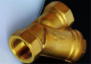 China Customized Precision Brass Investment Casting , Water Filter Valve ISO9001 wholesale