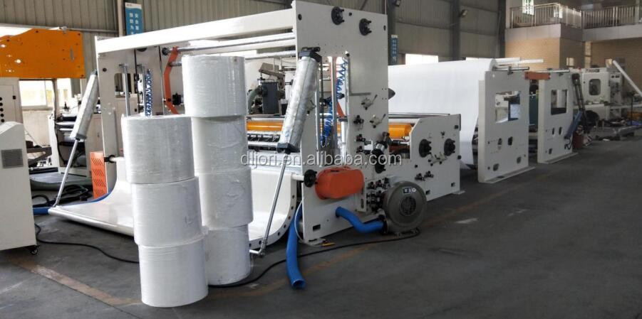 New technical Paper Tissue Jumbo Roll Slitting and Rewinding Machine Price