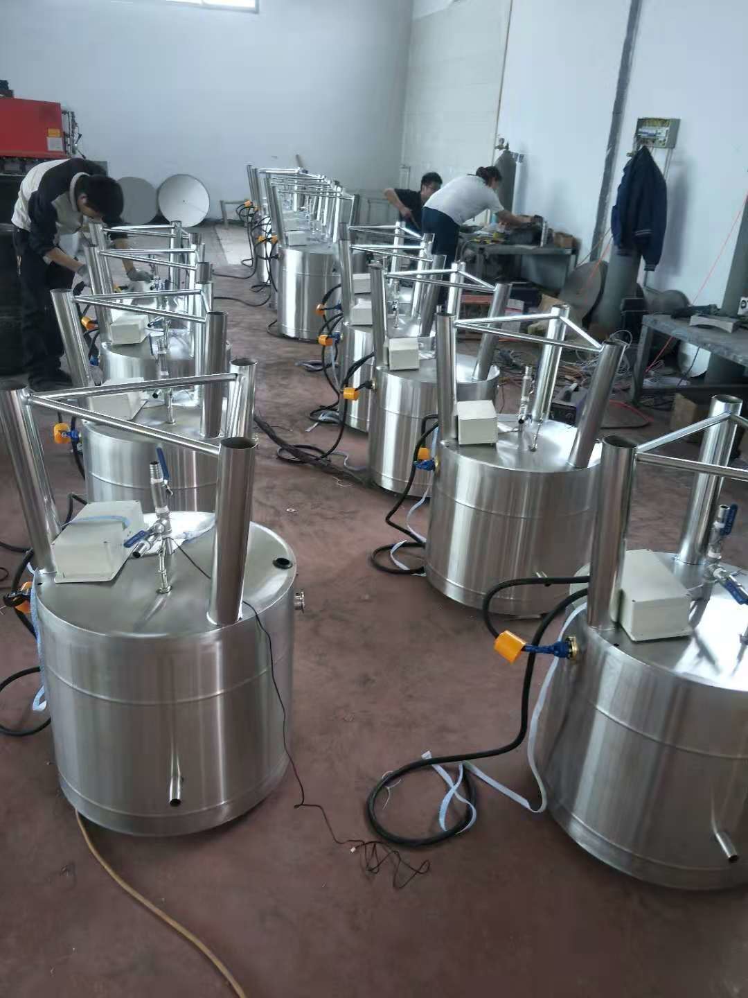 Advanced Technology Pasteurization Machine For Milk Wooden Packing