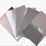 80GSM Vacuum Metallized Paper Water Resistance Vacuum Metallized Film For Food