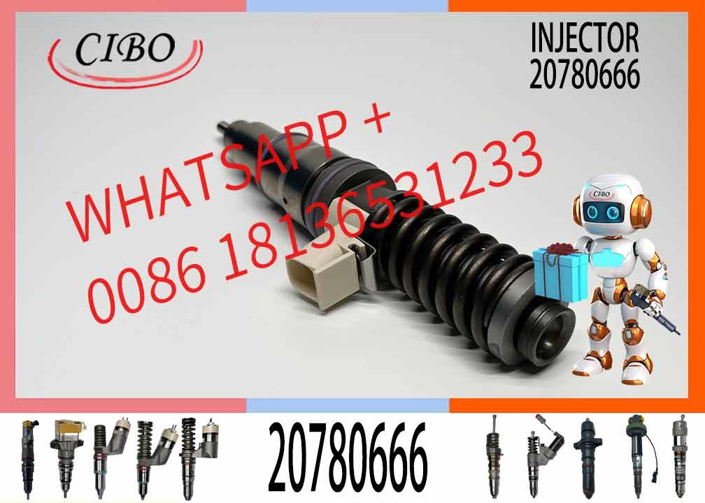 Excavator Parts 20780666 BEBE4D14001 BEBE4D14101 Common Rail Fuel Injector