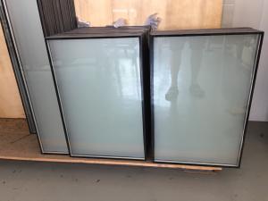 China Tempered Insulated Glass with Acid Etched Glass on one side wholesale