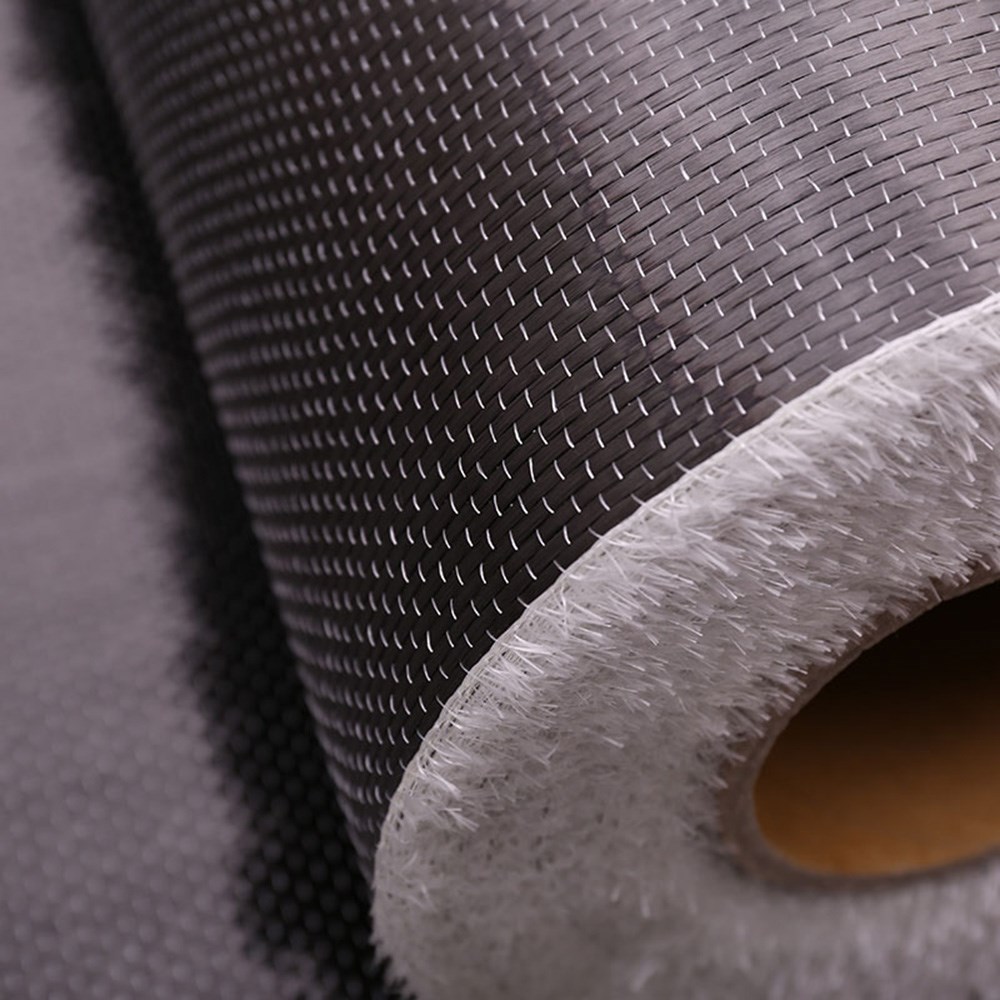 Strength Black Carbon Fiber Fabric for Construction Reinforcement CE Approved 3900Mpa