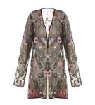 Sexy Embroidery V Neck Womens Casual Cardigan In Summer Full Sleeve Length