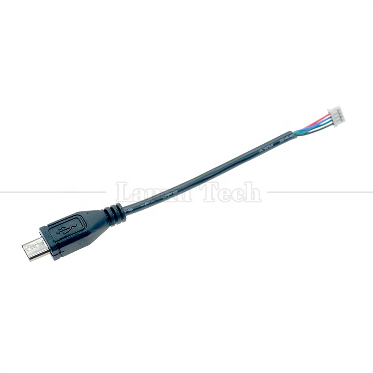 OEM Customized Micro USB to JST 4 Pin 1.25mm Pitch Cable