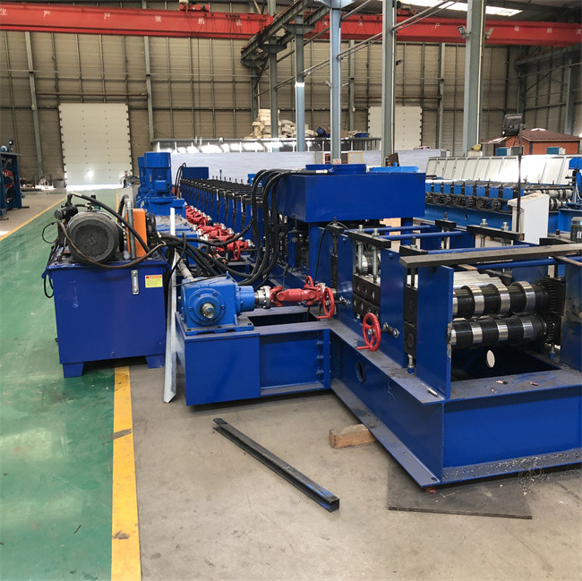 Gearbox W Shaped Highway Guardrail Forming Machine 380V For Road​