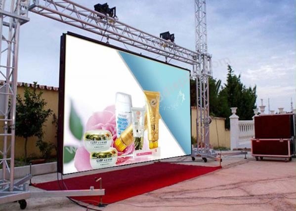 P4 SMD3535 Outdoor Full Color LED Display Fixed Use Waterproof Cabinet