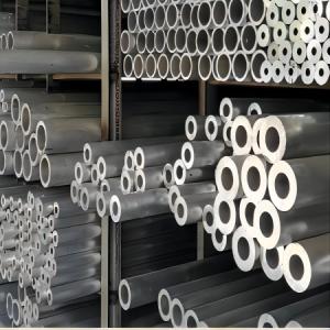 China ASTM 1100 5mm Seamless Extruded Aluminium Pipe Tube Polished Surface wholesale