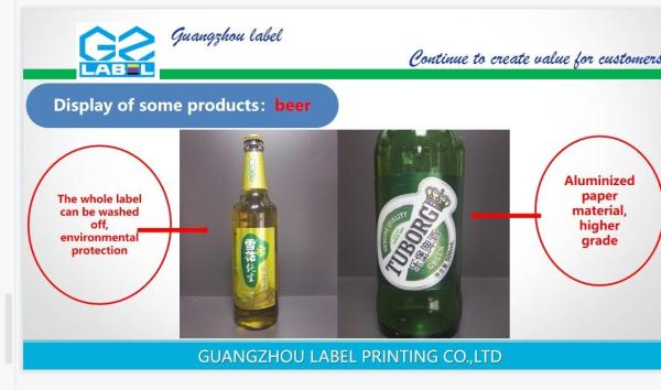 Washdown Resistant Water Dissolvable Labels Temperature Indicating Labels