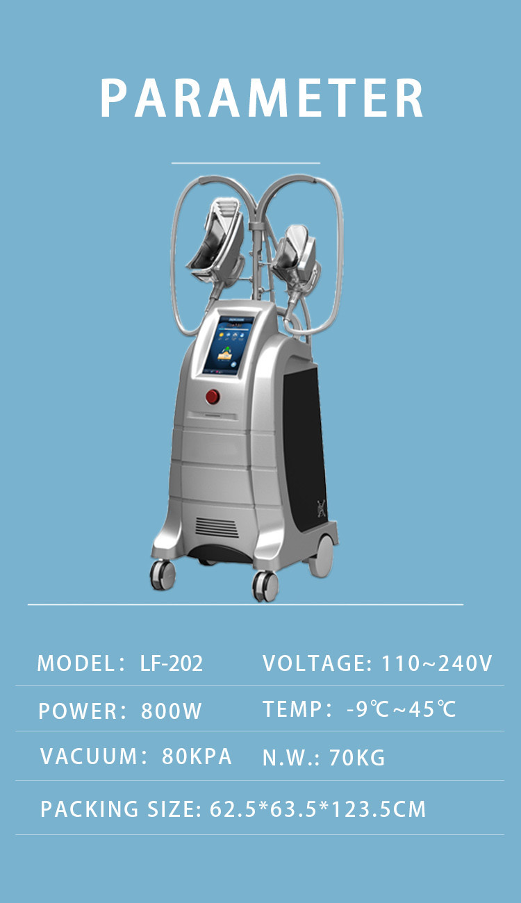 HOTTEST 4 handpiece professional Cryolipolysis Machine, Cryolipolysis Slimming Machine, Cryolipolysis Fat Freezing Machi