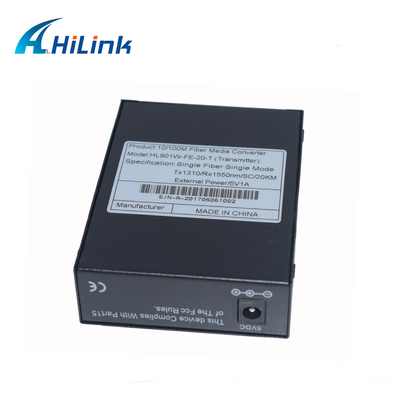 Optic Fiber 10M/100M Ethernet Media Converter