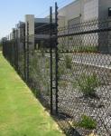 Eco Friendly Industrial Chain Link Fence High Anti Corrosion 25m Length