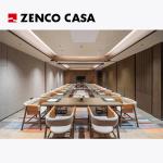 Hotel Meeting Room Furniture with Solid Wood Long Table And Lounge Chair