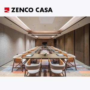 China Hotel Meeting Room Furniture with Solid Wood Long Table And Lounge Chair wholesale