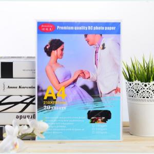 China Smooth Premium 240gsm RC Satin Photo Paper wholesale