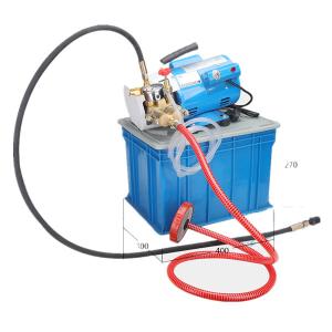China 6L/Min 60Bar Electric Test Pumps High Pressure Blue wholesale
