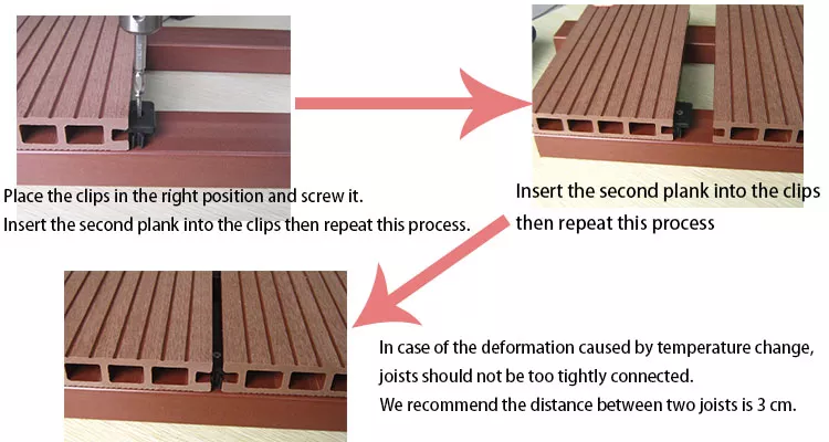 Project Solution Capability Fire Resistant Sale for Outdoor WPC Flooring in Australia