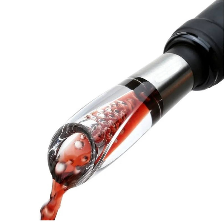 Rabbit Wine Aerator And Pourer Stainless Steel Red Wine Decanter