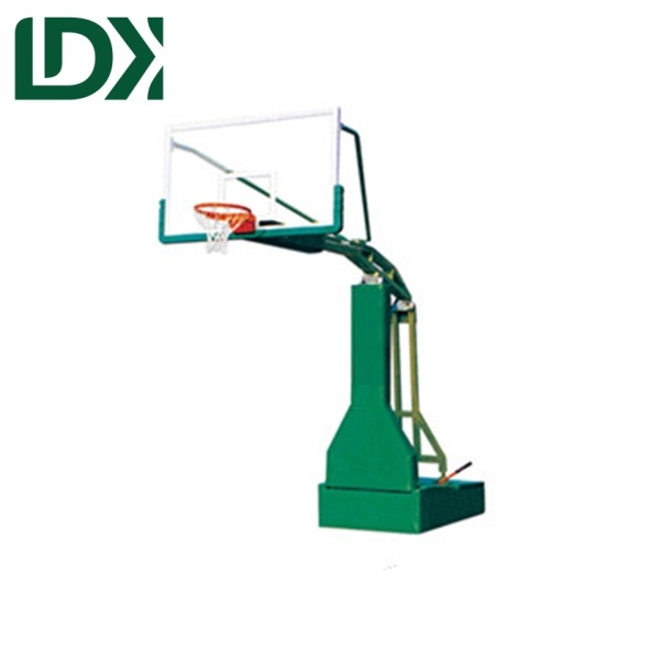 Competition Adjustable Basketball Stand Manual Hydraulic Portable Basketball Hoop
