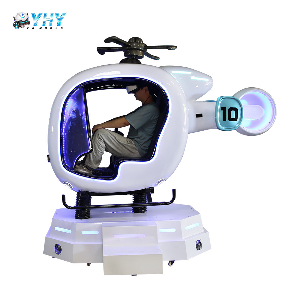 1 Player 9D VR Simulator Shopping Mall VR Airplane Flight Simulator
