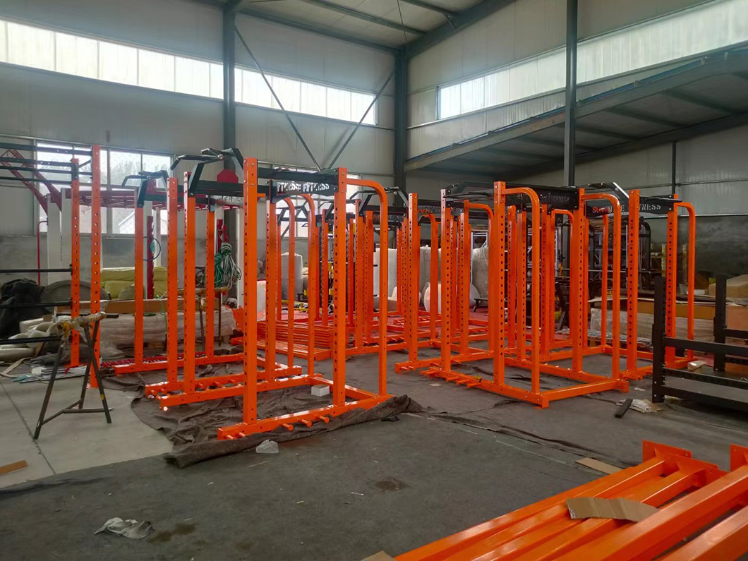 New Style Strength Equipment Home Indoor Folding Power Racks Wall Squat Rack