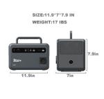 Solar Portable Power Generator For Outdoors Camping Travel Fishing Hunting