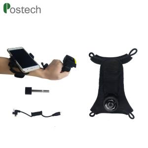 China Bluetooth Barcode Scanner Wearable Terminal Armband With 3200 Mah Battery wholesale
