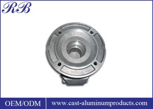 China Custom Metal Parts Cast Aluminum Gravity Casting High Precision Silver Color wholesale