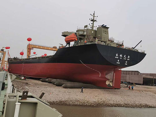 Wreck Salvage Explosion Proof Marine Rubber Airbag 0.16MPa To 0.19MPa